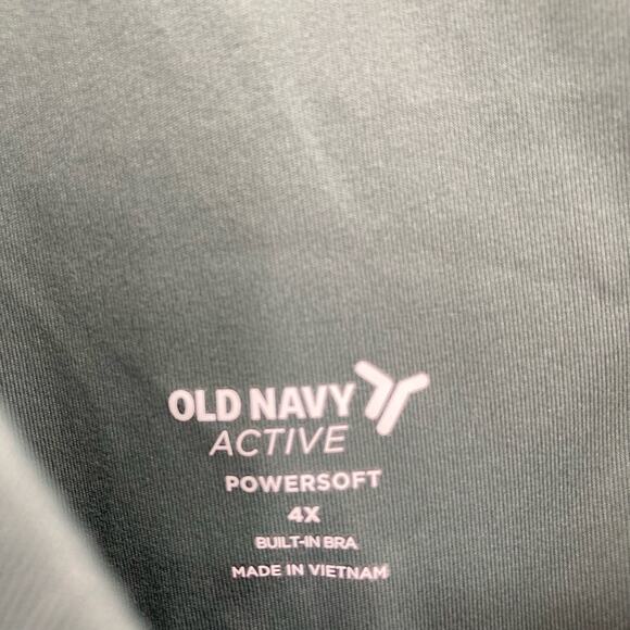 Old Navy Active Powersoft Sage Sport Bra Womens 4X - Picture 5 of 11